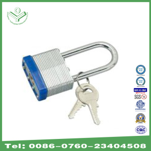 40mm Zinc Plating Long Shackle Steel Padlock