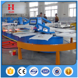 High Efficiency Oval Automatic Screen Printing Machine