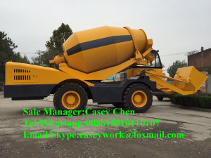 Hot Sale Hongyuan 3.5cbm Concrete Cement Mixer Truck for Sale