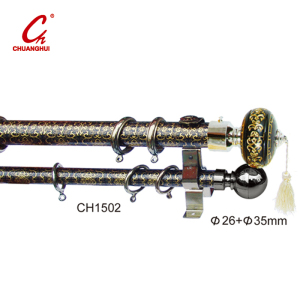 Hardware Accessories Plastic Alumiume Curtain Rod