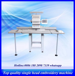 Big Size Flat Embroidery Machine Single Head Like Tajima Computer Cap Embroidery Machine